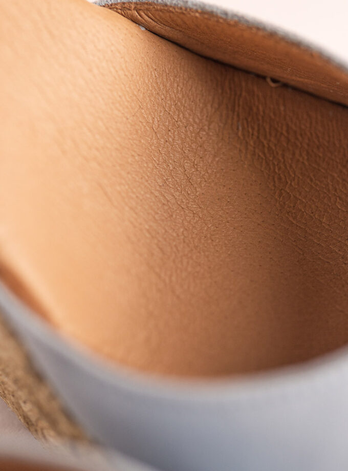 <b>Alpargatas de cuña Isabel</br></b> Azure