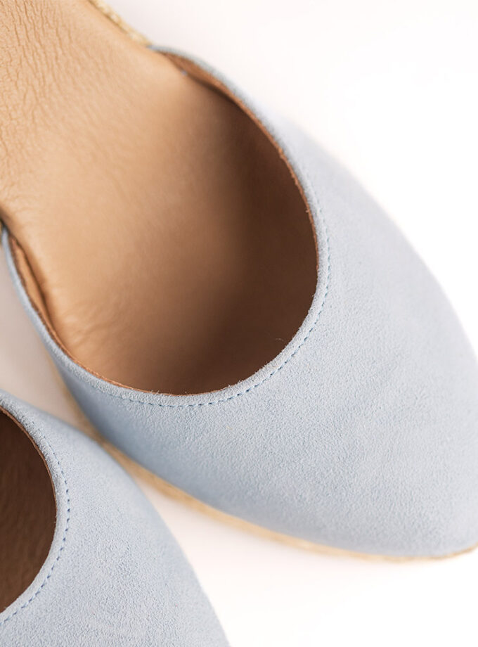 <b>Alpargatas de cuña Isabel</br></b> Azure