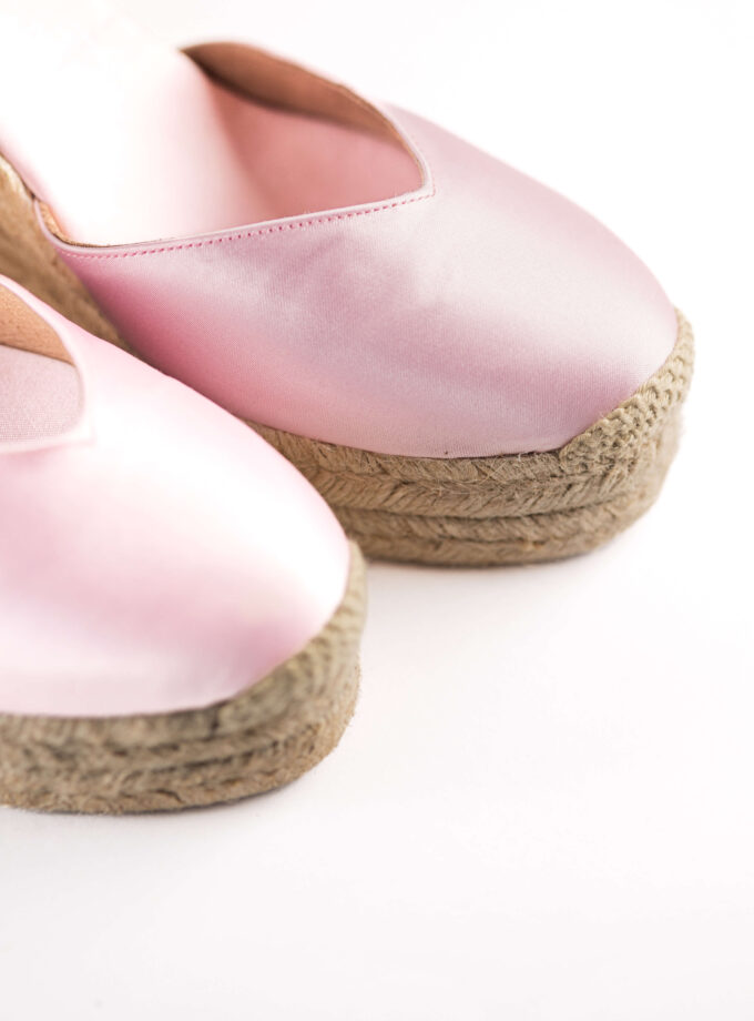 <b>Alpargatas de cuña Covadonga</br></b> Rosa