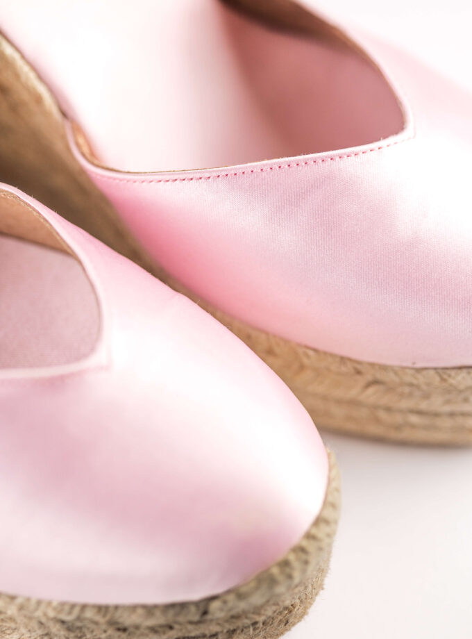 <b>Alpargatas de cuña Covadonga</br></b> Rosa