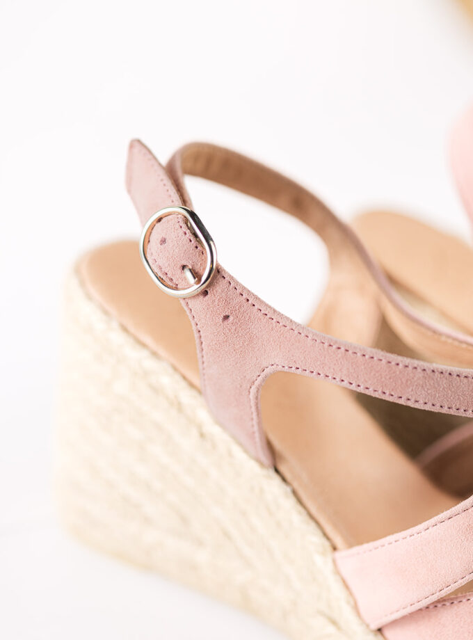 <b>Alpargatas de cuña Rocío</br></b> Nude