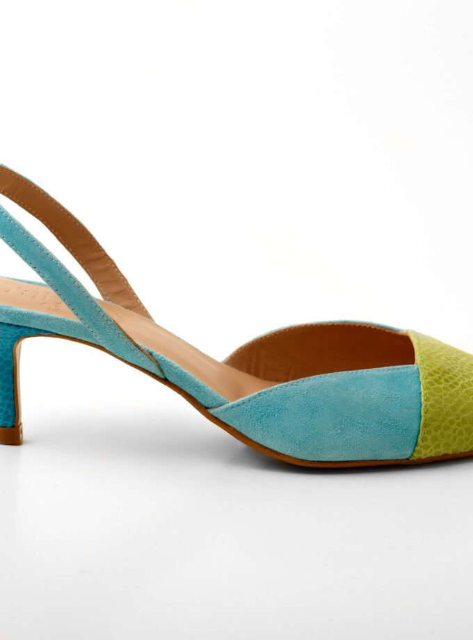 Zapatos de Salón Destalonados Clotilde | Piel Hechos a Mano - Ysbel