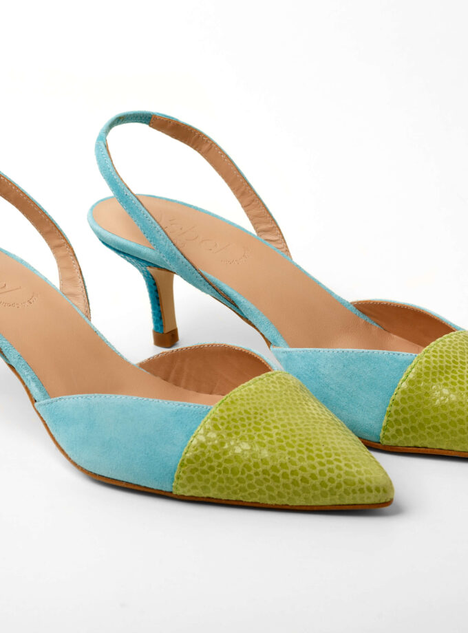 Zapatos de Salón Destalonados Clotilde | Piel Hechos a Mano - Ysbel