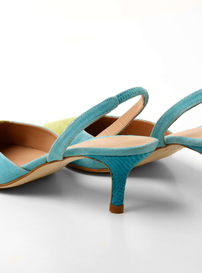 Zapatos de Salón Destalonados Clotilde | Piel Hechos a Mano - Ysbel