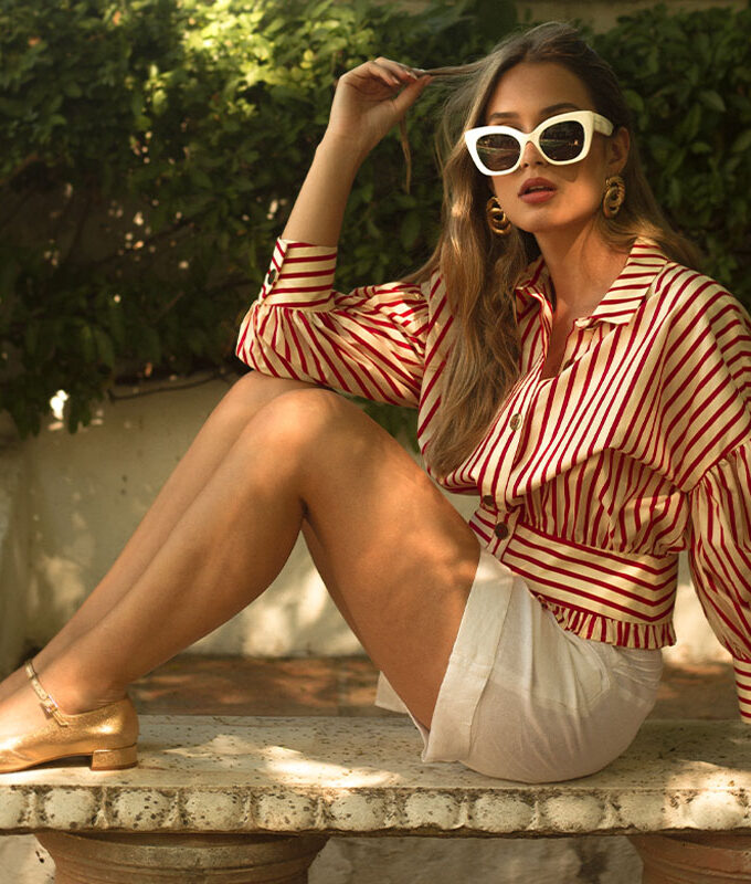 Merceditas Doradas de Piel para Mujer – Elegancia y Comodidad | Ysbel