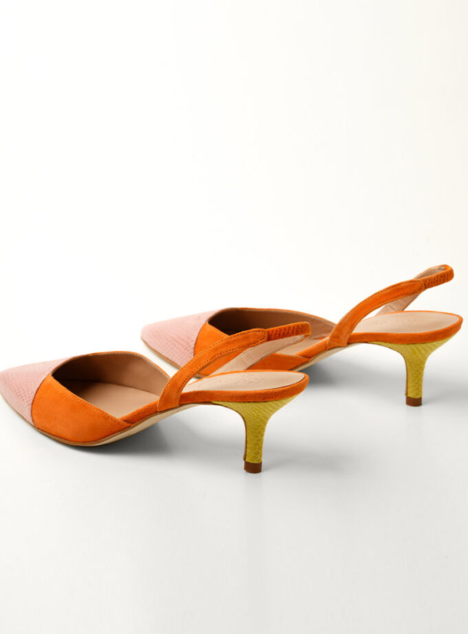 Zapatos de Salón Destalonados Clotilde | Piel Hechos a Mano - Ysbel