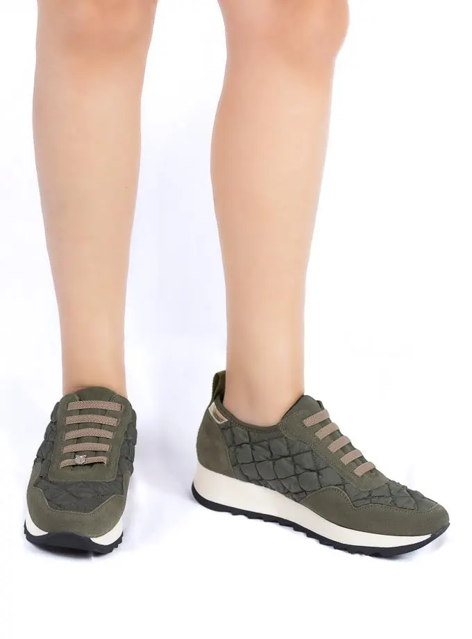 Zapatillas Casual Caqui para Mujer - Comodidad y Estilo | Ysbel