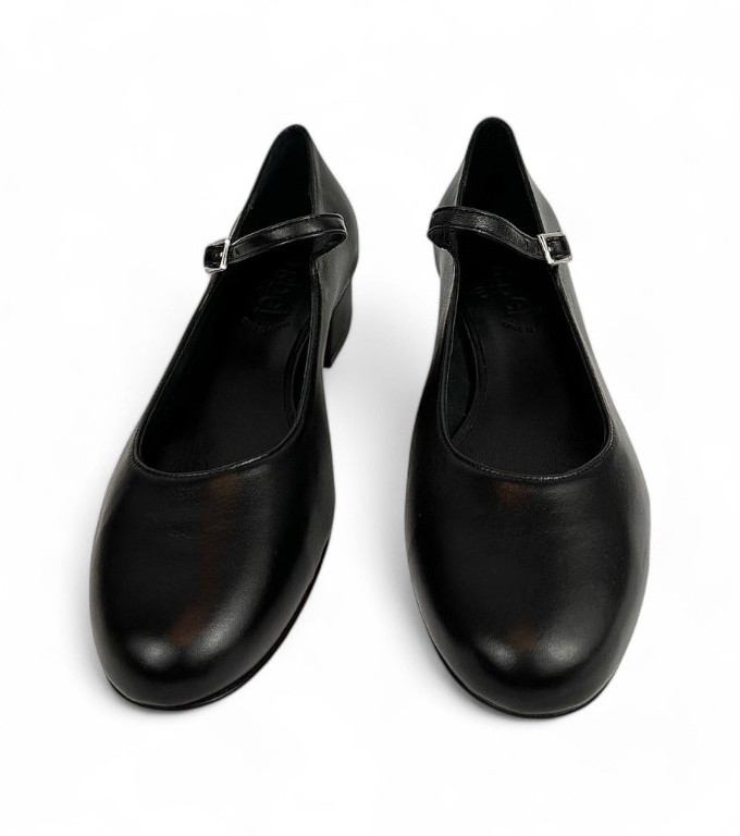 Merceditas Negras de Piel para Mujer – Elegancia y Comodidad | Ysbel